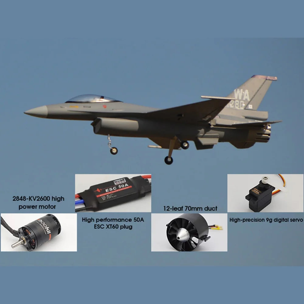 EDF Plane Jet F16 Fighting Falcon