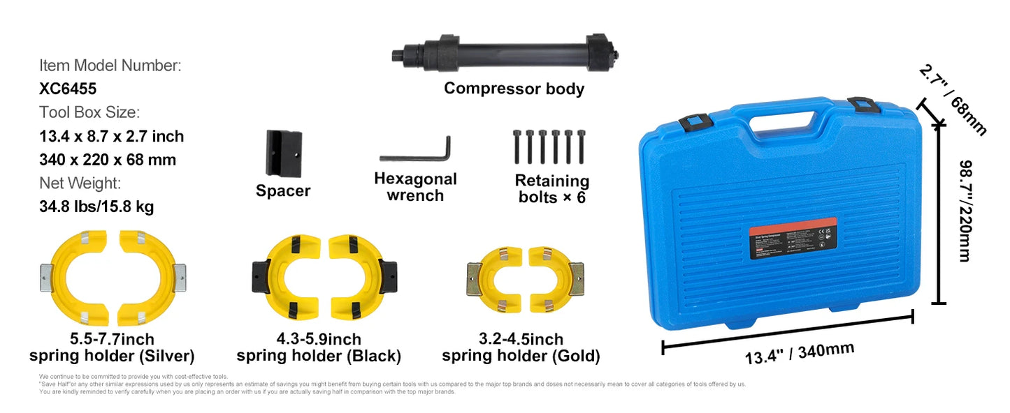 SucceBuy Strut Spring Compresso