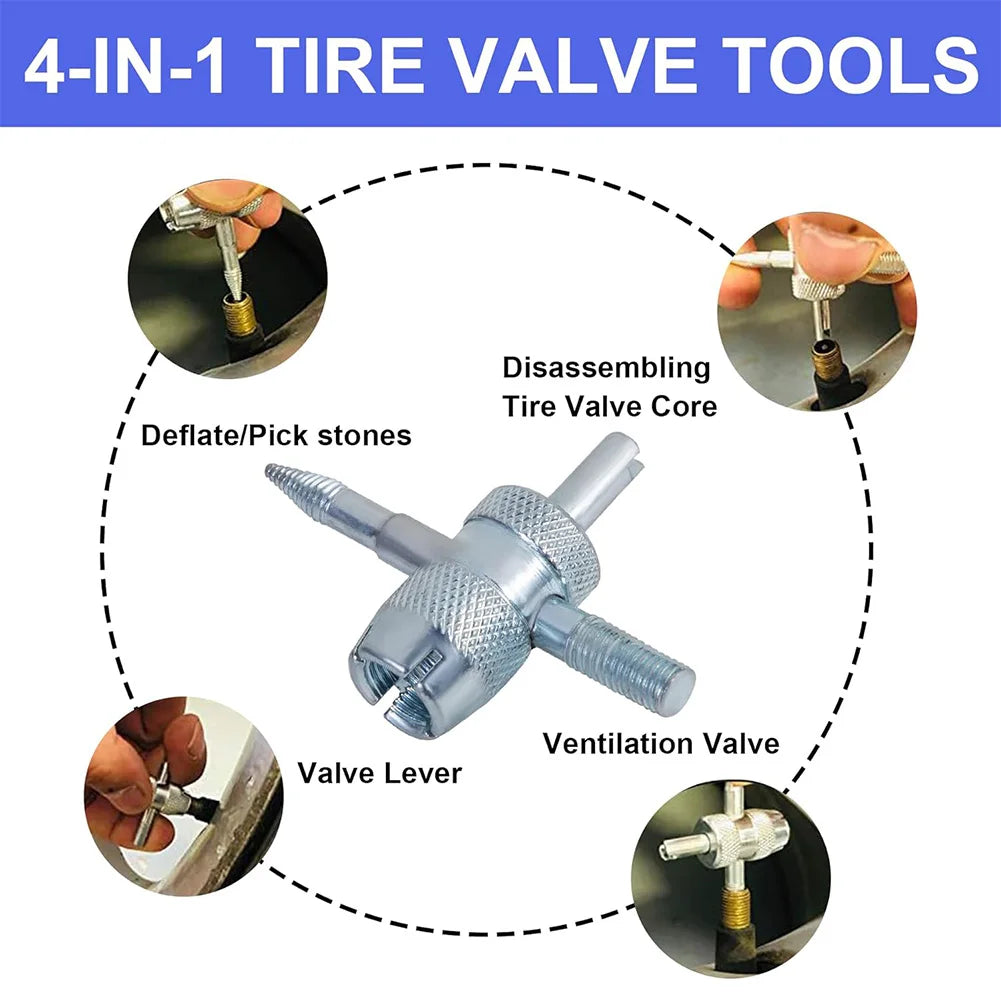 Tire Valve Core Quick Replacement Tool Kit