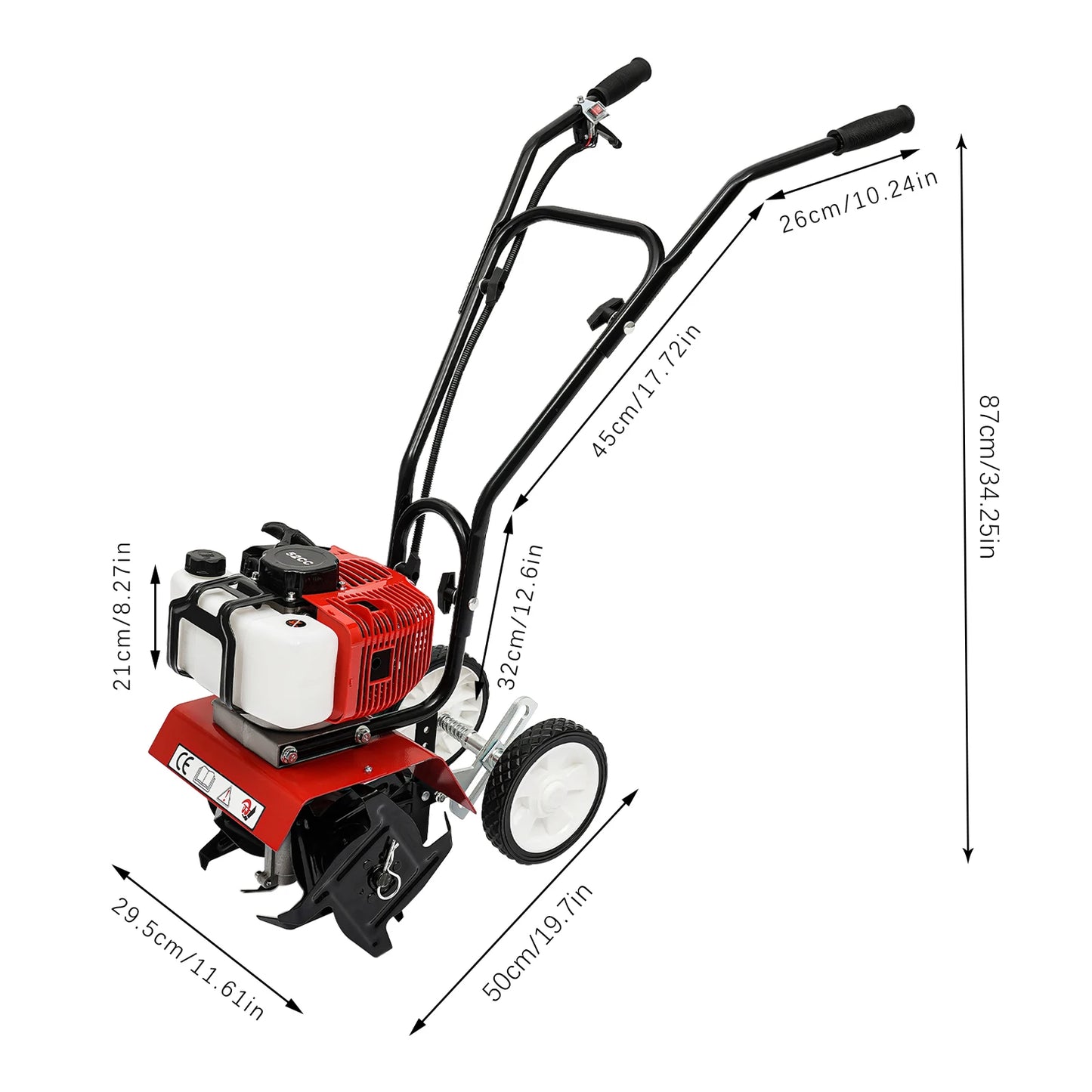 52CC Gasoline Tiller Cultivator