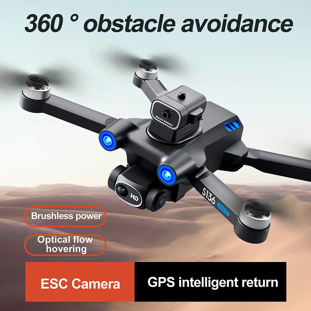 DUAL Camera Aerial Photography RC Drone