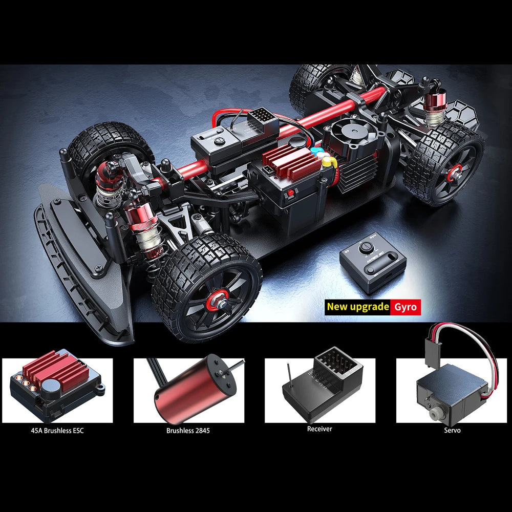 HYPER GO Car Brushless Remote Control 65km