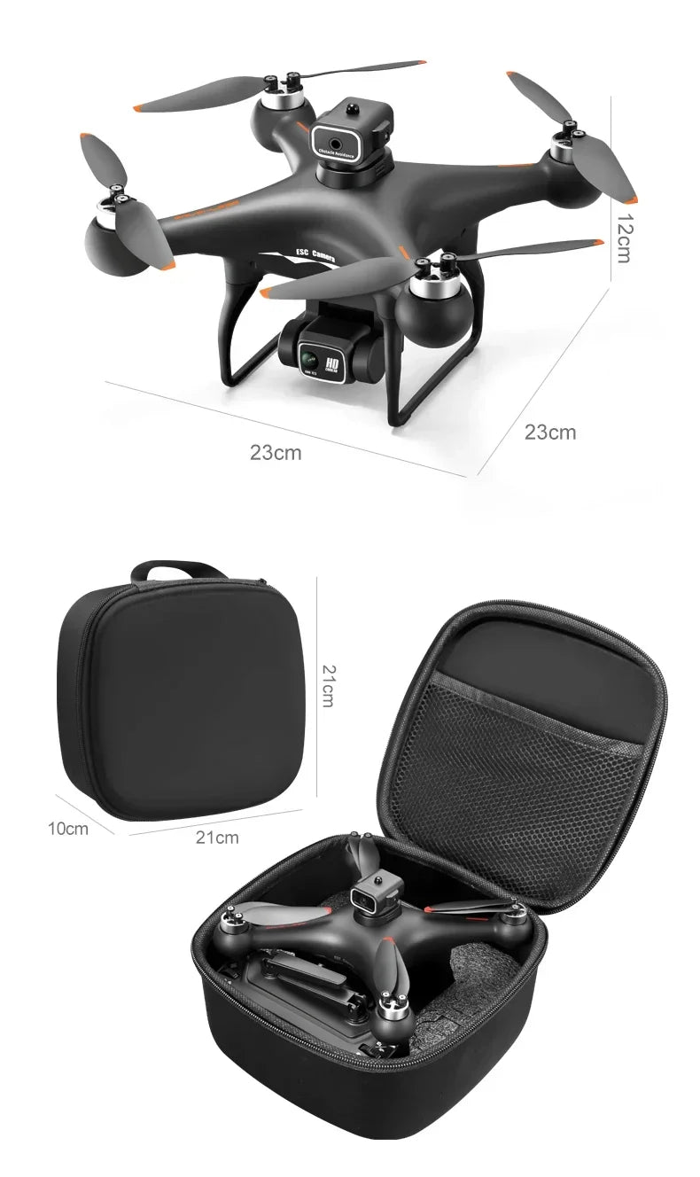 MAX Drone Professional 3 Batteries 8K Dual Camera Optica