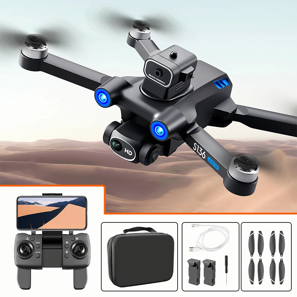 DUAL Camera Aerial Photography RC Drone
