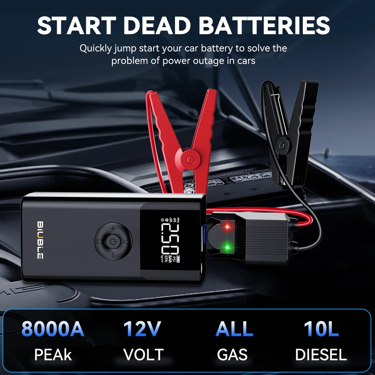 Car Jump Starter 4000A/7000A