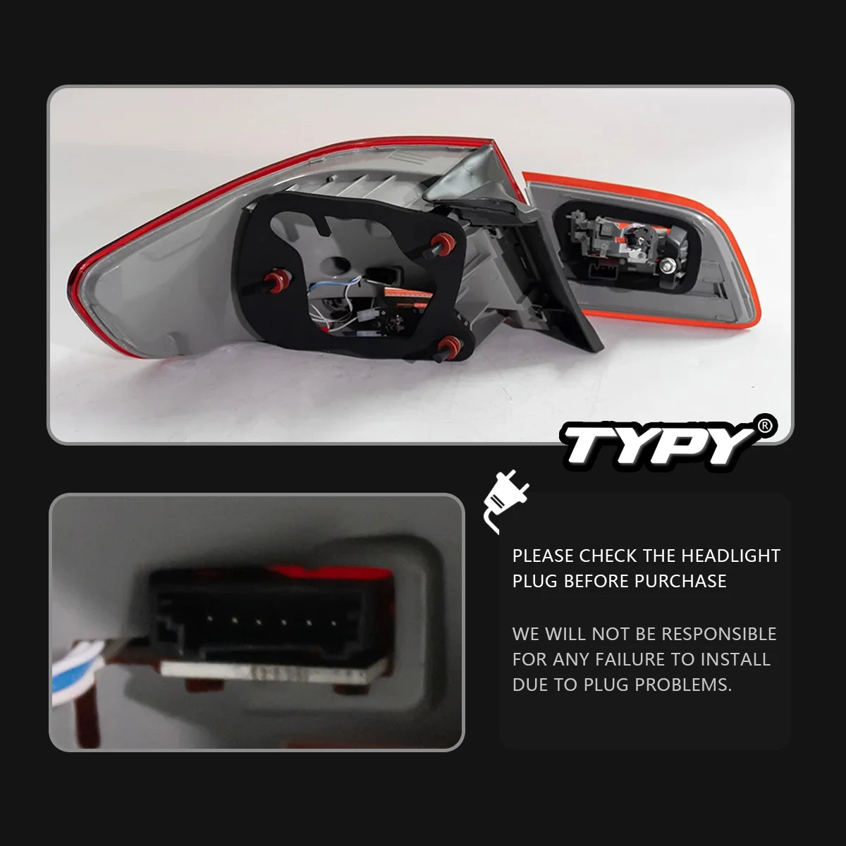 2006-2013 BMW M3 E92 Tail Light 330i 335i Lights LED