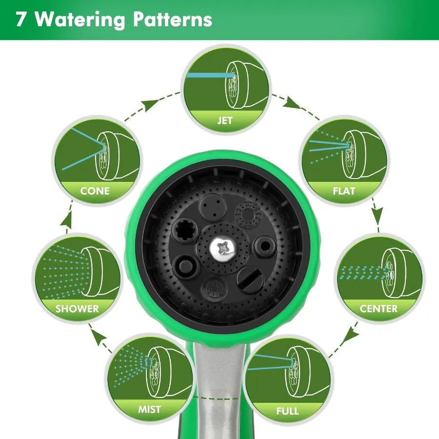 Garden Hose Nozzle Heavy Duty Metal Water