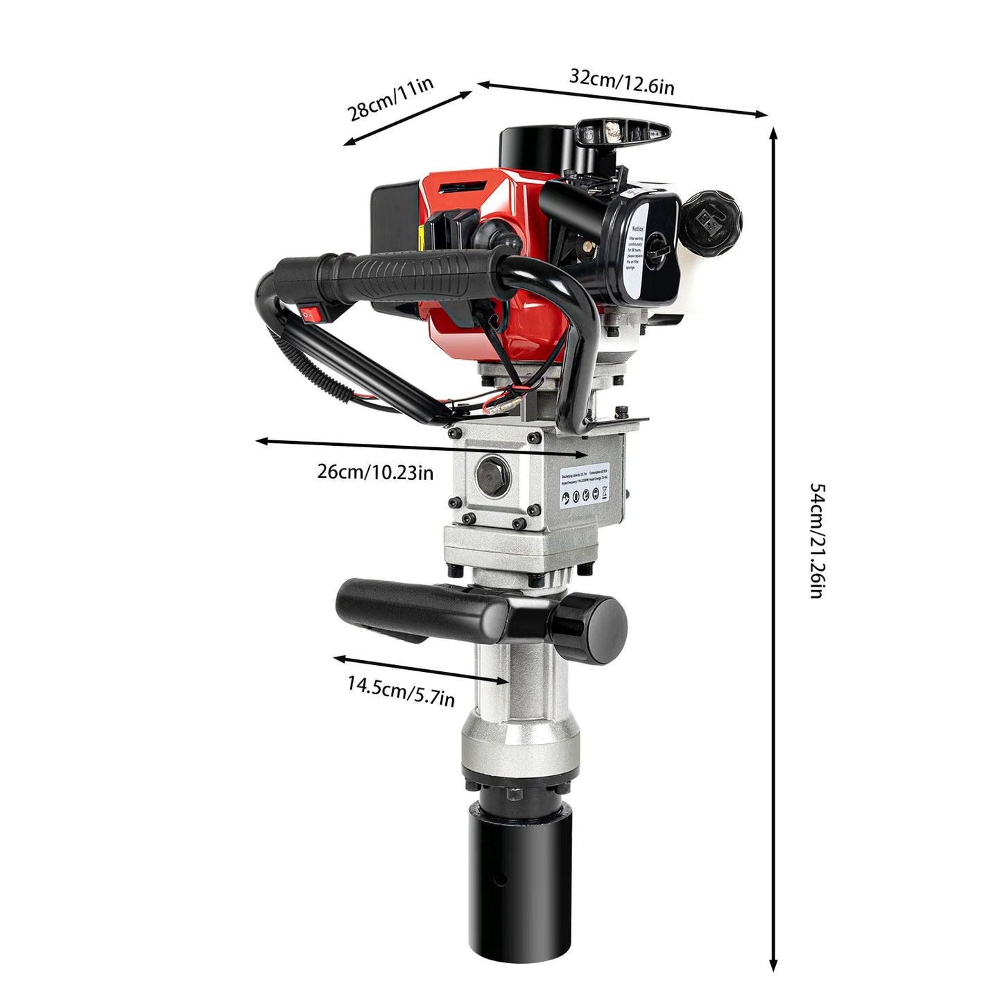 2 Stroke Post Driver for Garden Fencing
