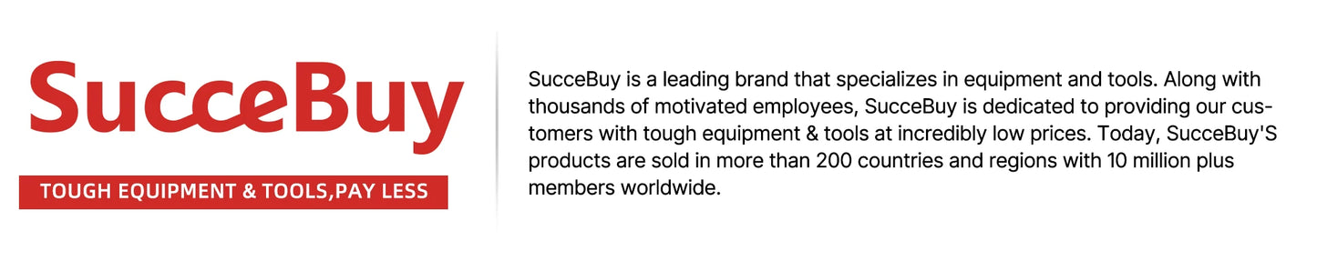 SucceBuy Stainless Steel Wet Dry Shop Vacuum