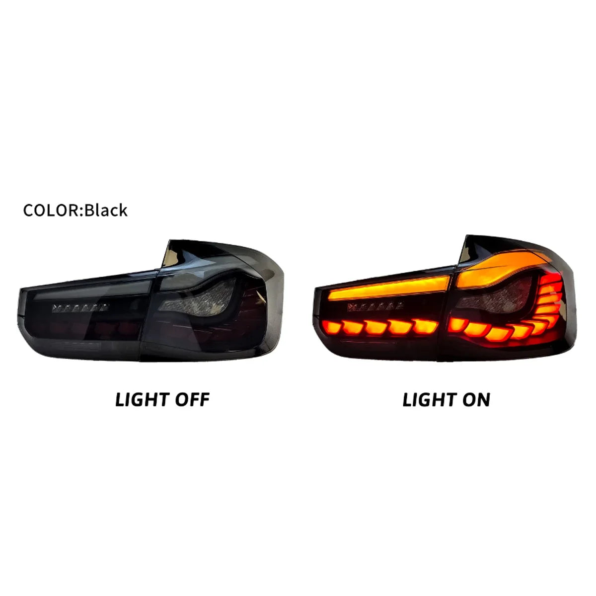 For BMW 3 Series F30 F35 F80 Car LED Tailligh