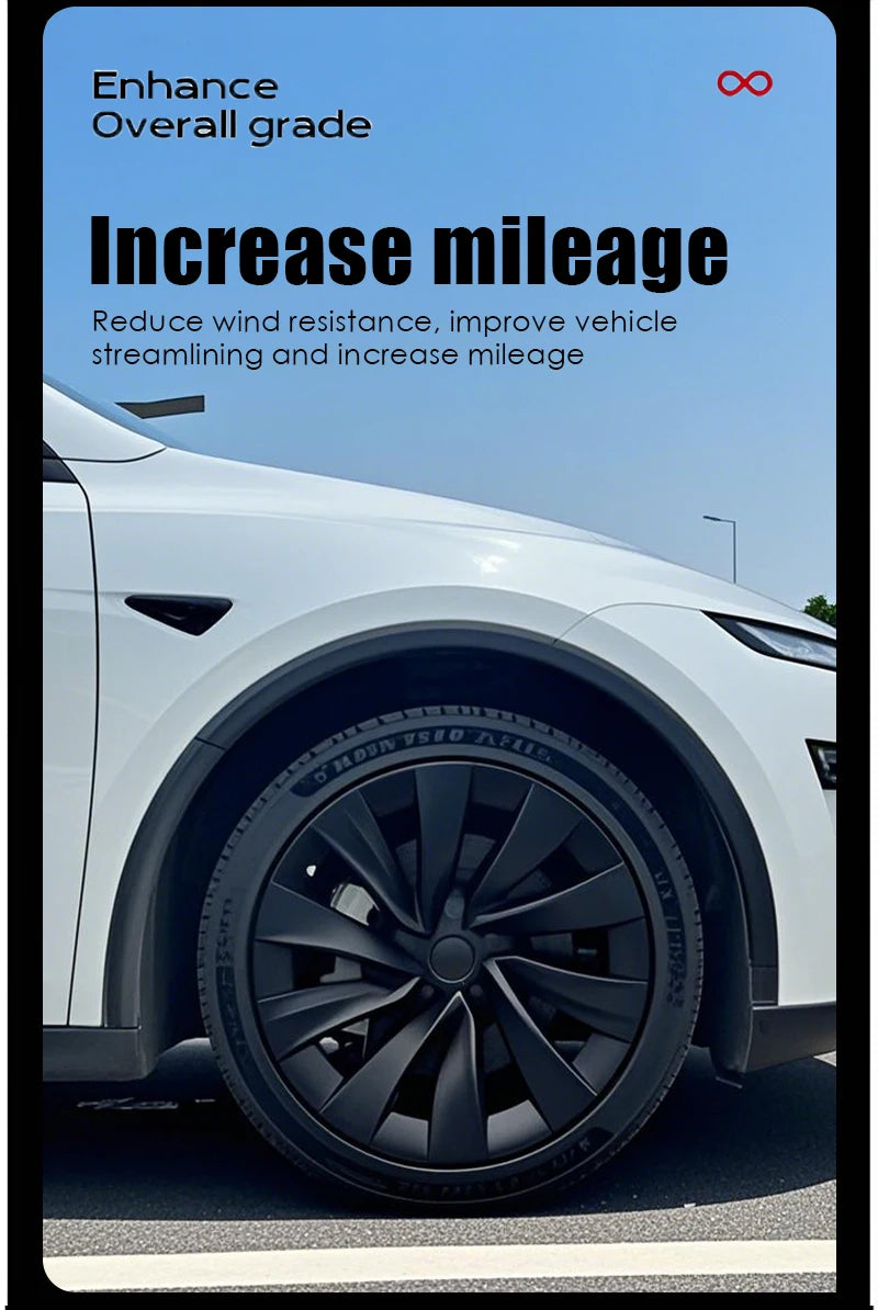 4PCS Wheel Cover 20 Inch for Tesla Model Y
