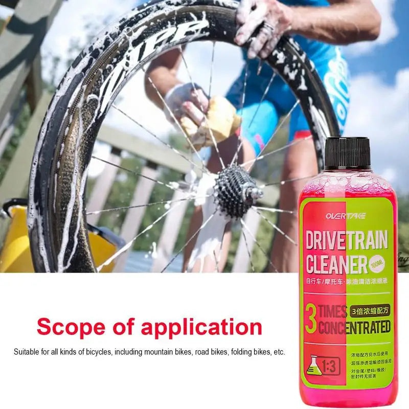 Bicycle Chain Cleaner Spray Portable Degreaser 100ml