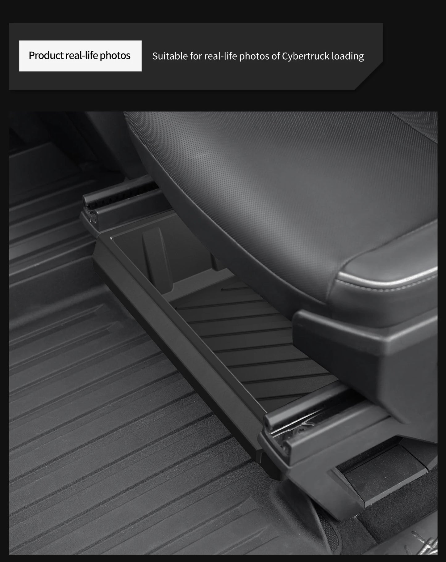for Tesla Cybertruck Under Seat Storage Box