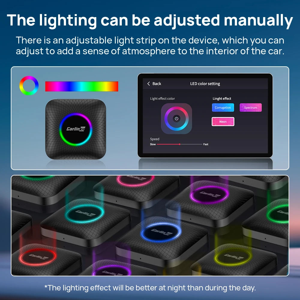 2025 CarlinKit 3 In 1 Android 13 Mini CarPlay Ai Box