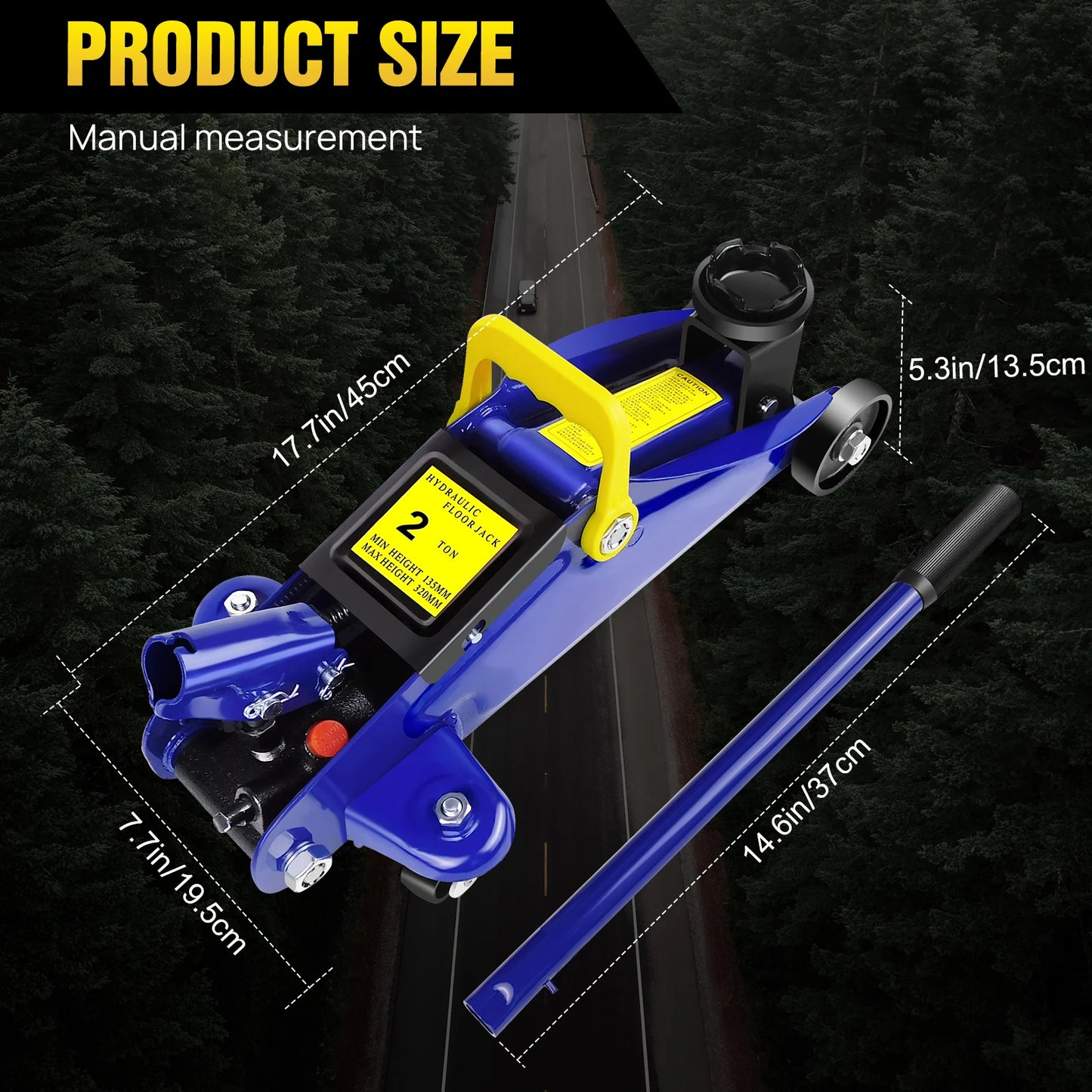 Floor Jack & Stand Combo-2 Ton Low