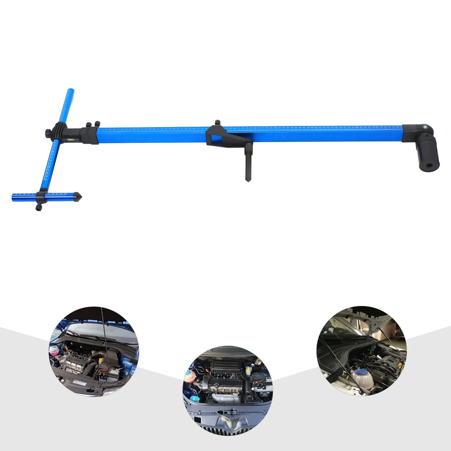 High-Precision 2D Measuring Ruler ±1mm Accuracy