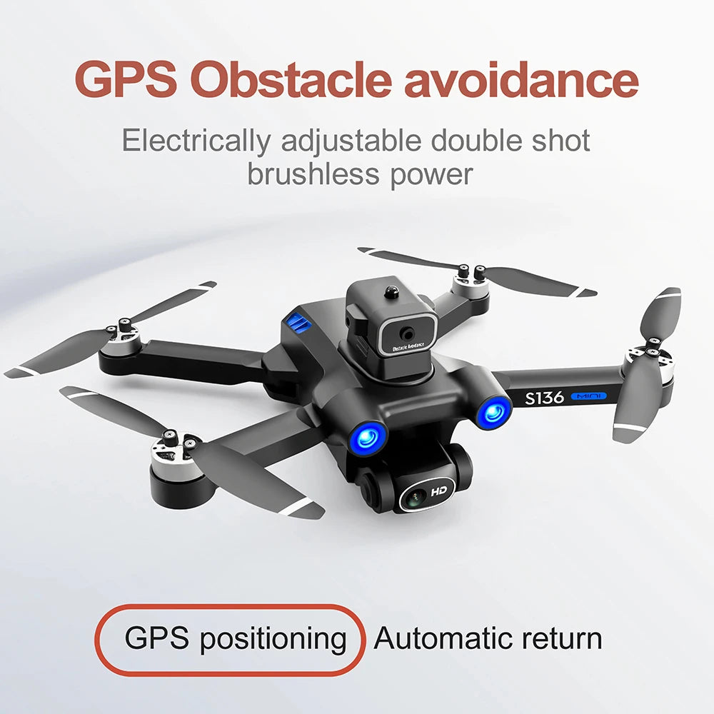 DUAL Camera Aerial Photography RC Drone