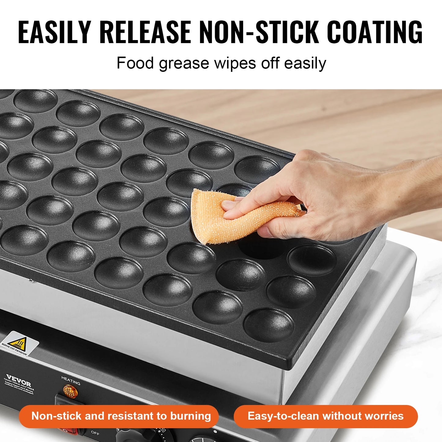 SucceBuy 50Pcs Mini Dutch Pancake Make