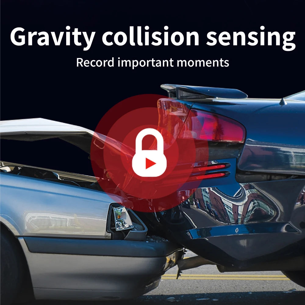 3 Channels Dash Camera For Cars HD 1080P Video