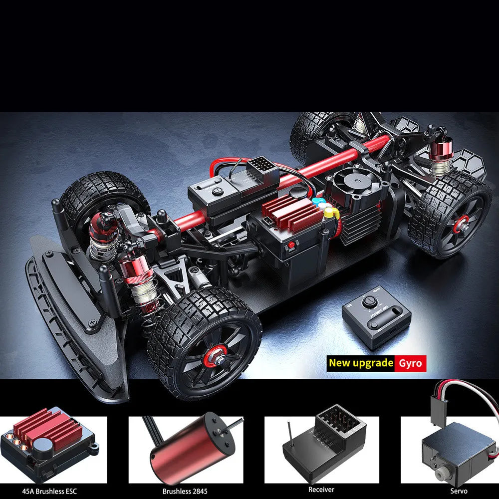 HYPER GO Car Brushless Remote Control 65km