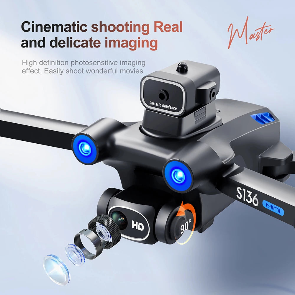 DUAL Camera Aerial Photography RC Drone
