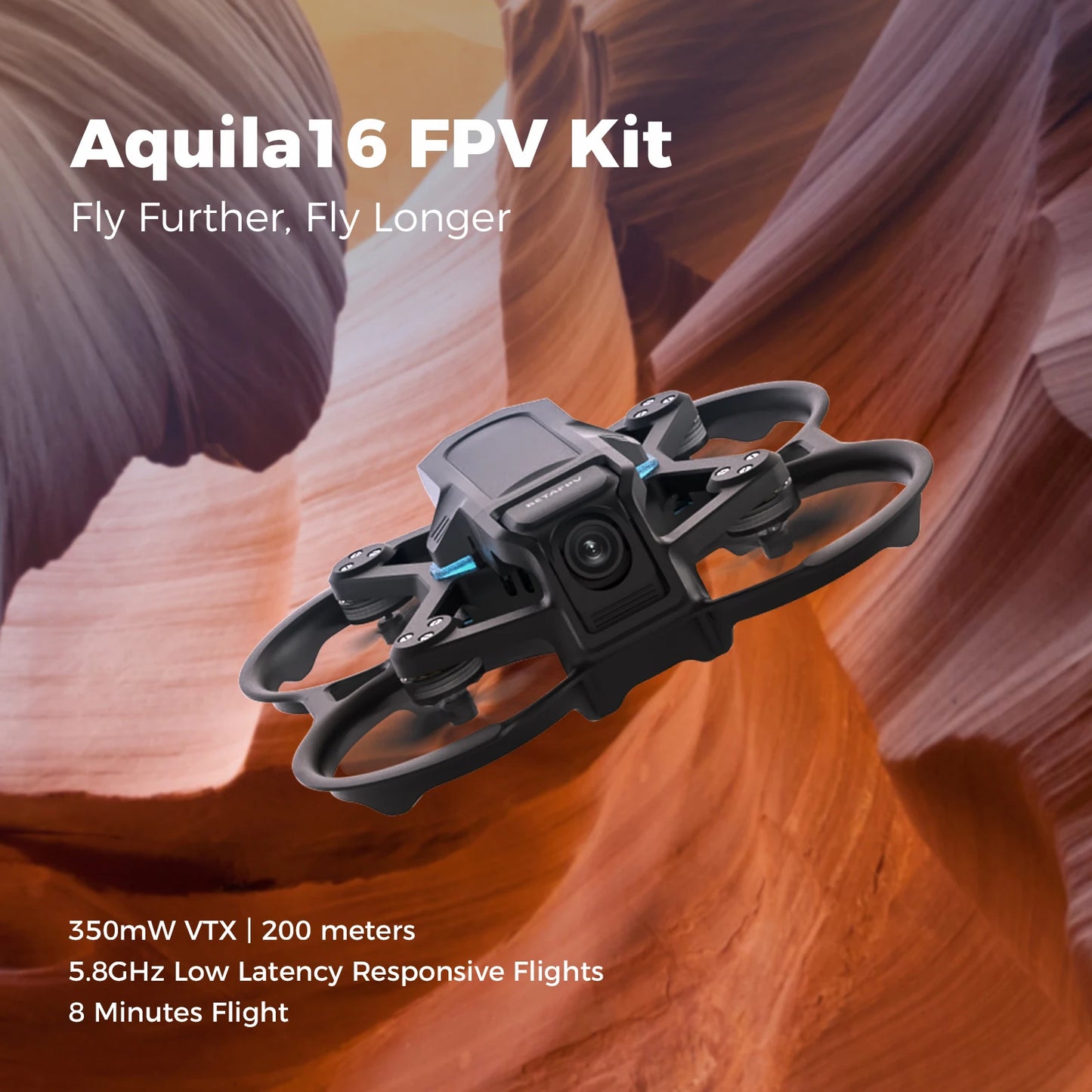 Kit Brushless Racing Drone Professional Quadcopter Indoo