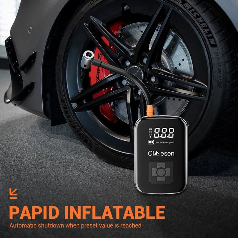 Car Wireless Air Pump 150PSI Portable Electric Tire I