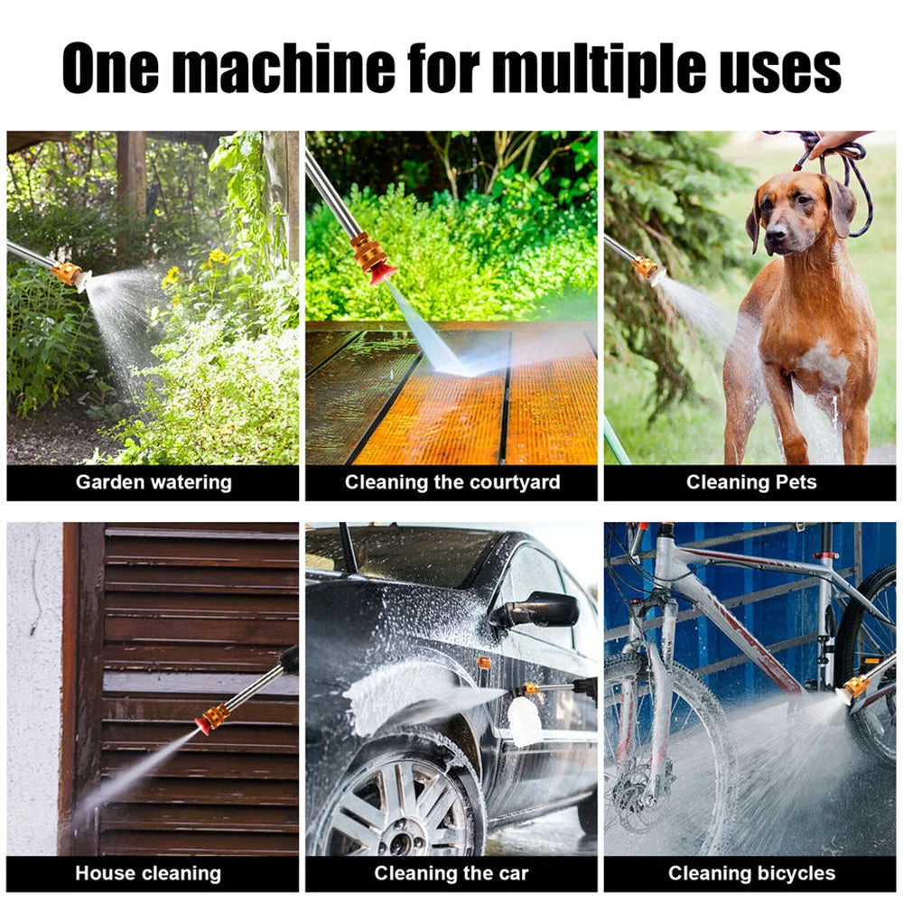 300W 30Bar Cordless High Pressure Car Washer Spray