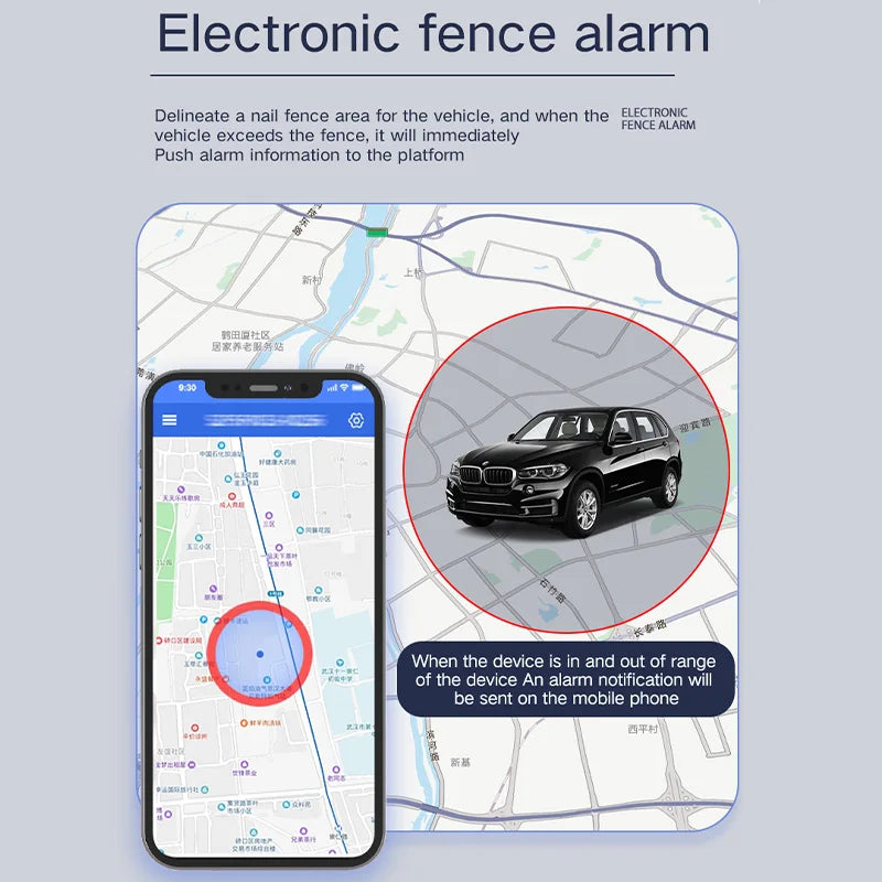 GPS Tracker Strong Magnetic Car Tracking Anti-Lost