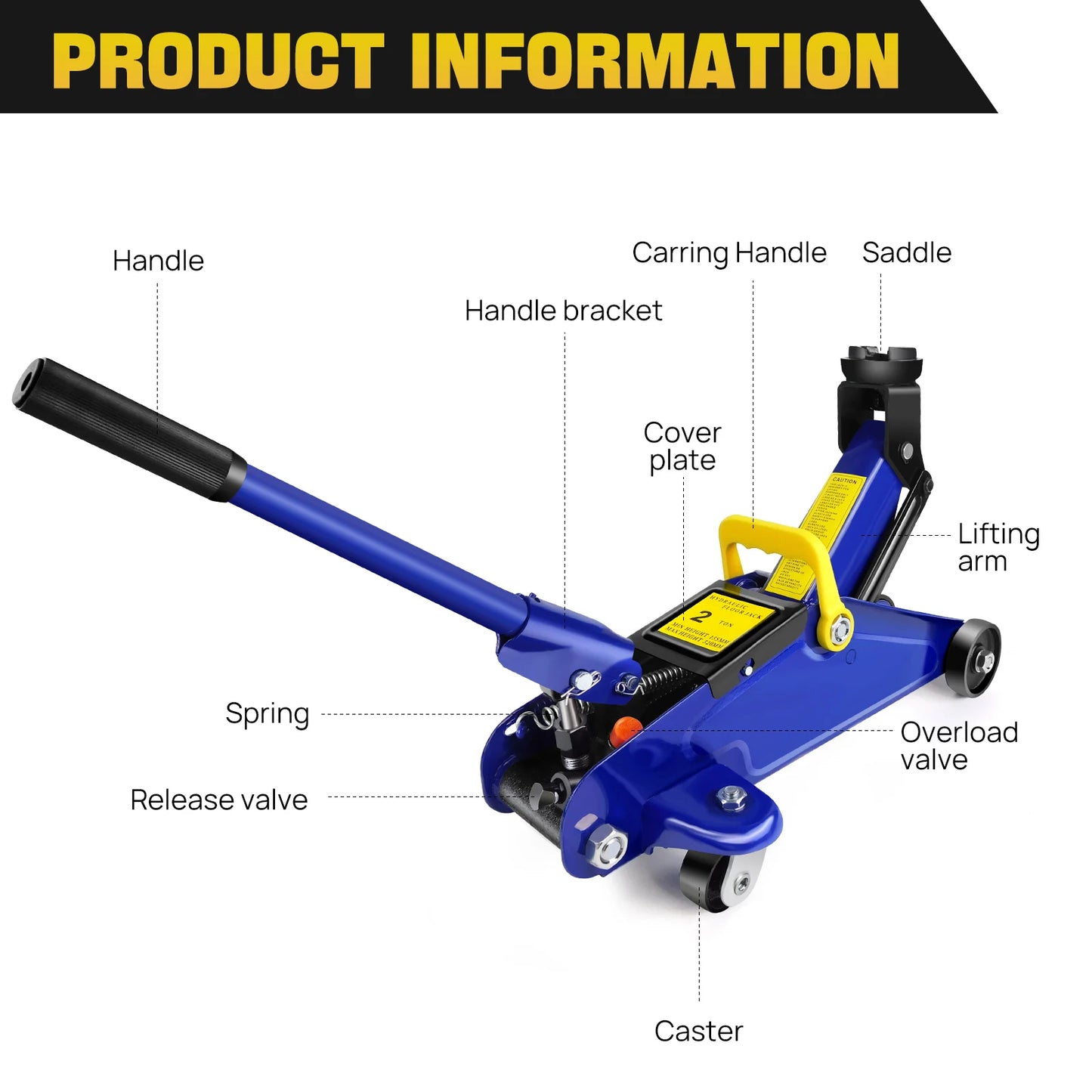 Floor Jack & Stand Combo-2 Ton Low