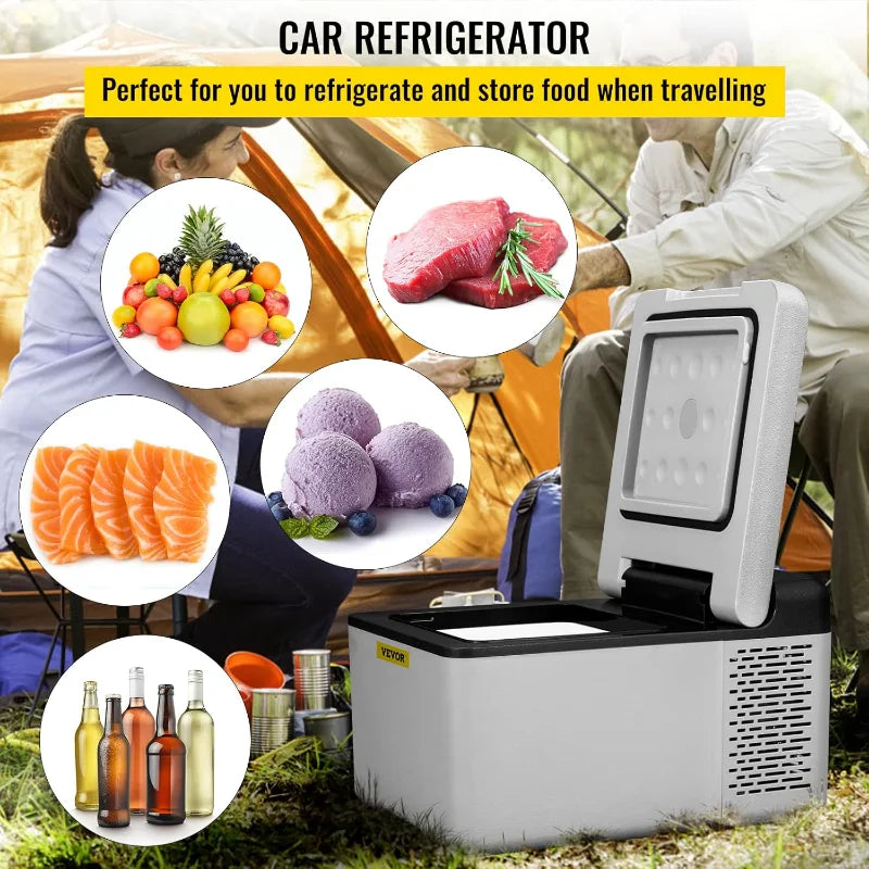 VEVOR 10 Quart 12 Volt Portable Mini Freezer
