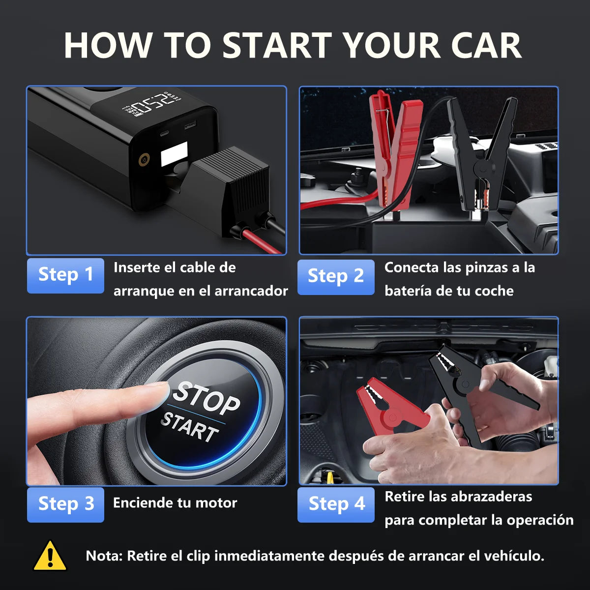 Car Jump Starter 4000A/7000A