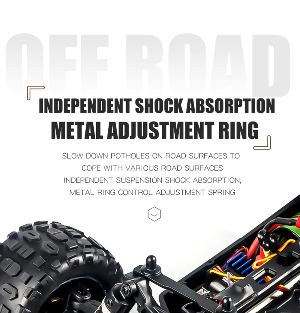 4WD RC Brushless High Speed Drift Monster