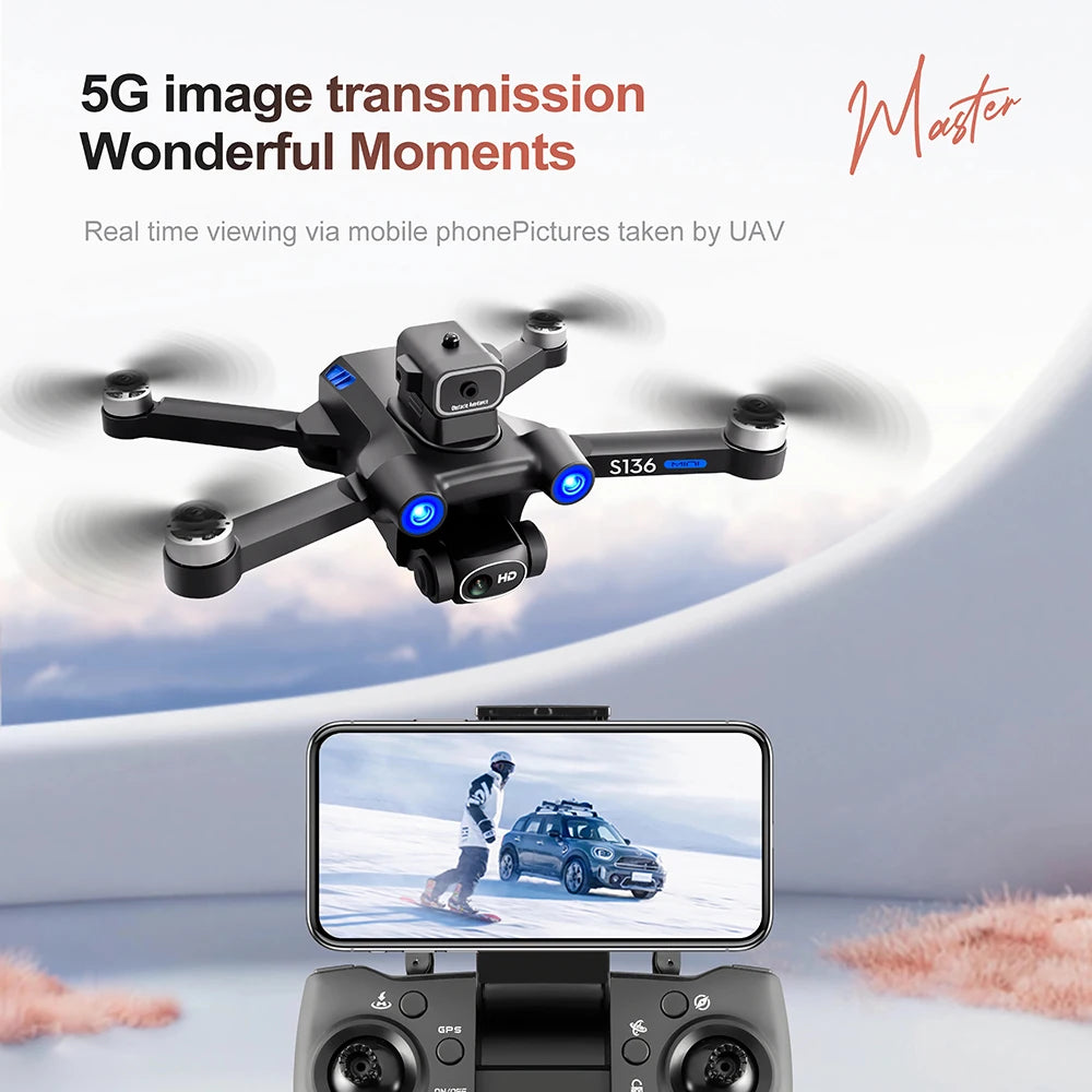 DUAL Camera Aerial Photography RC Drone