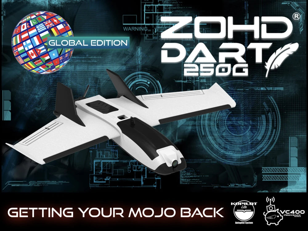Sub-250 grams Sweep Forward Wing Airplane Drone