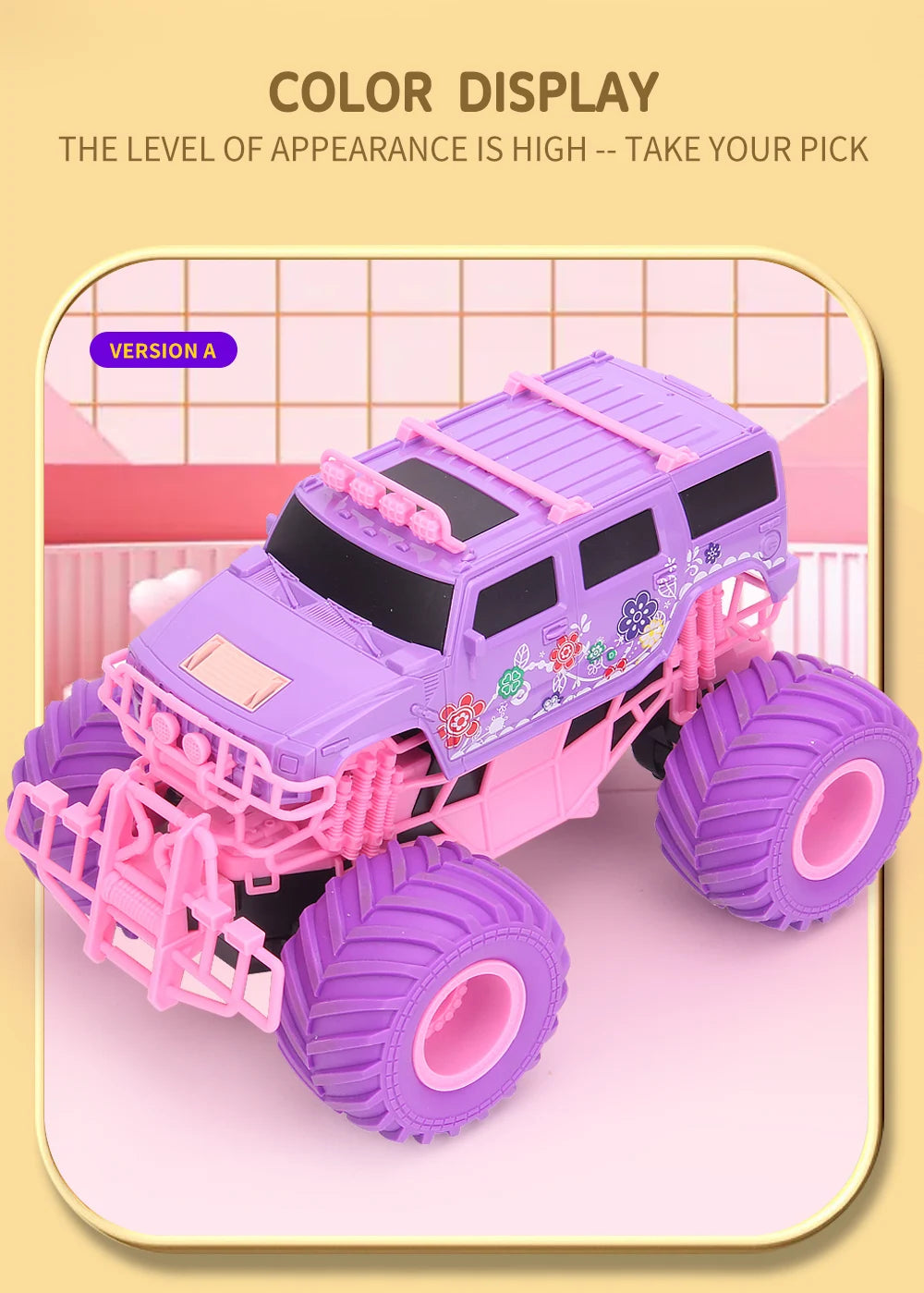 4WD 2.4G Remote Control RC Off-road Climbing Vehicle