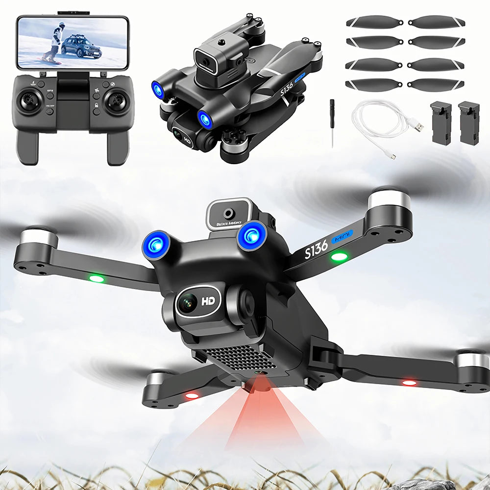 DUAL Camera Aerial Photography RC Drone