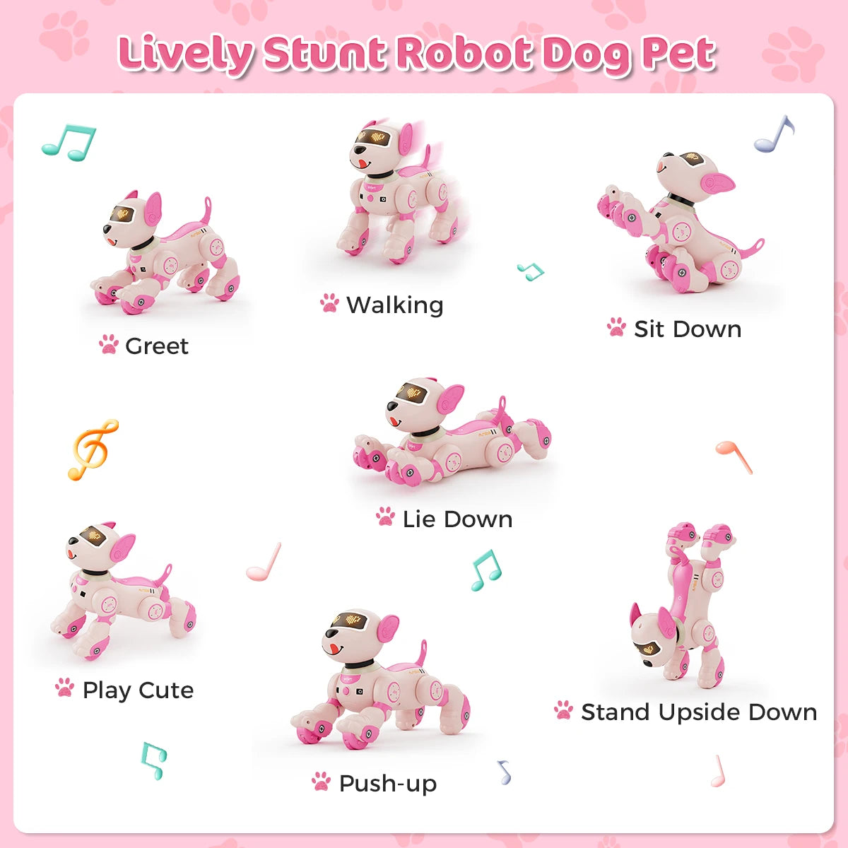 Robot Dog Toy for Kids Voice RC
