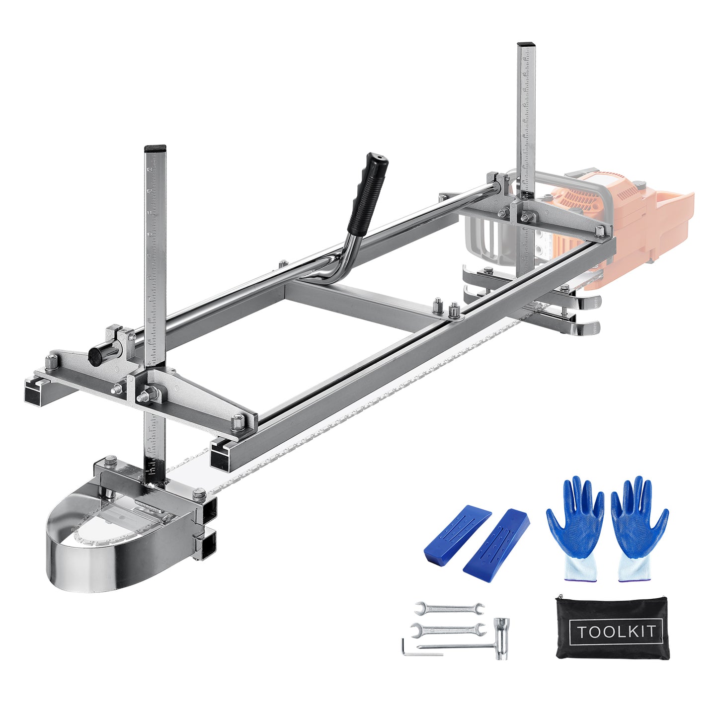 SucceBuy Chainsaw Mill Planking Milling 24 36 48 In Guide Ba
