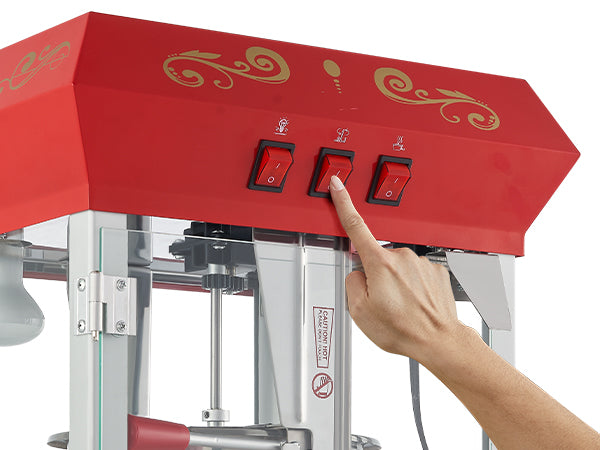 Electric Popcorn Maker Commercial Popper Machine Automatic