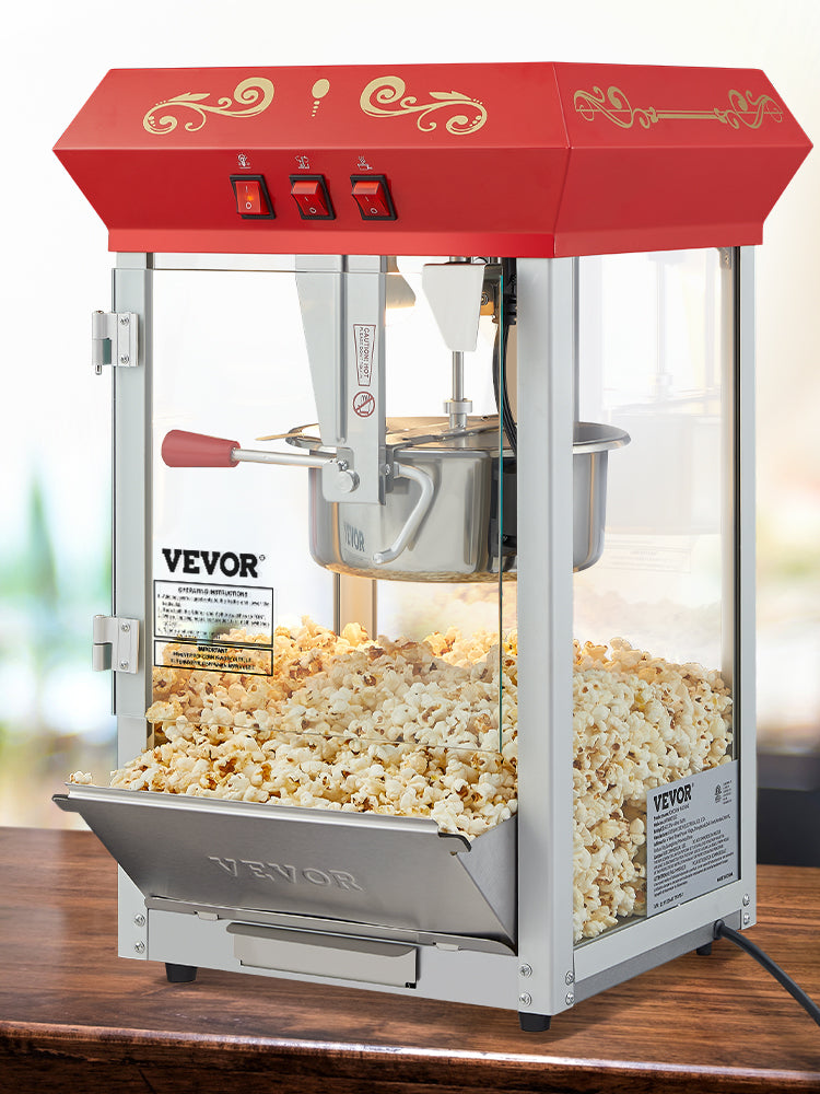 Electric Popcorn Maker Commercial Popper Machine Automatic