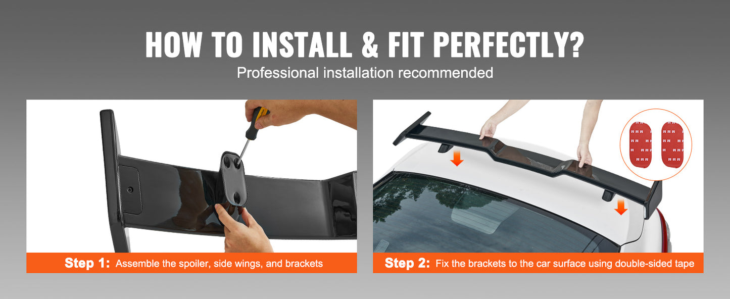 GT Wing Car Spoiler Compatible with 2018-2023 Camry