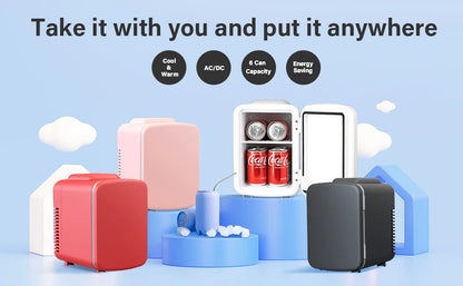 iPower Mini 4L/6 Tank Portable Small Refrigerator