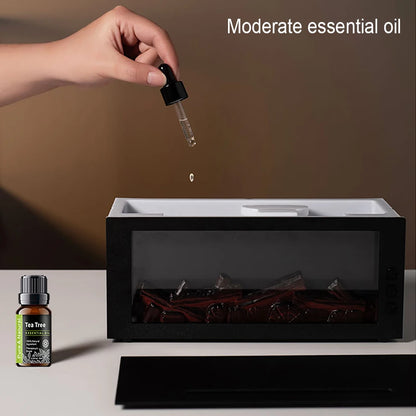 2025 Aromatherapy Ultrasonic Humidifier Essential Oil Diffuse