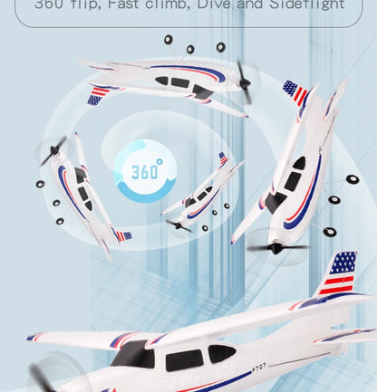 P707G 2.4G 3D/6G RC Airplane With Gyroscope