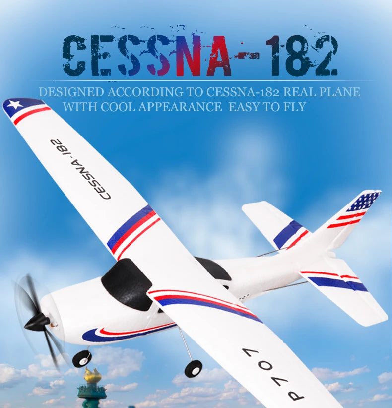 P707G 2.4G 3D/6G RC Airplane With Gyroscope