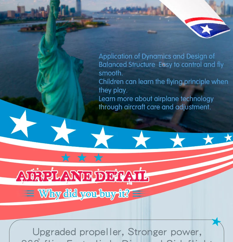 P707G 2.4G 3D/6G RC Airplane With Gyroscope