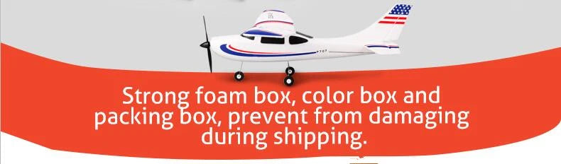 P707G 2.4G 3D/6G RC Airplane With Gyroscope