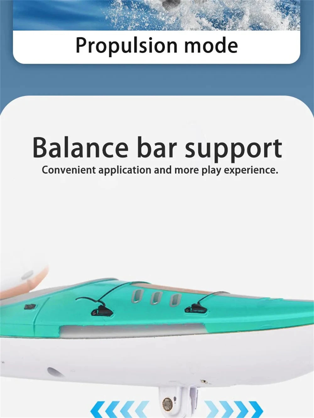Rc Speedboat Racing Boat Paddling Kayak