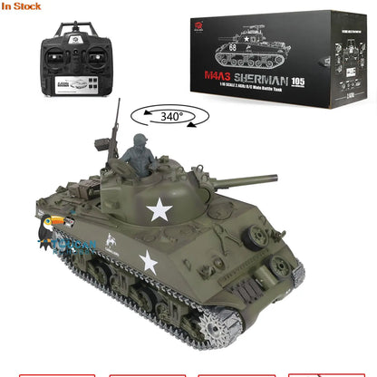 RC Tank 7.0 Upgraded M4A3 Sherman